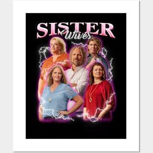 VINTAGE BOOTLEG SISTER WIVES RETRO Posters and Art